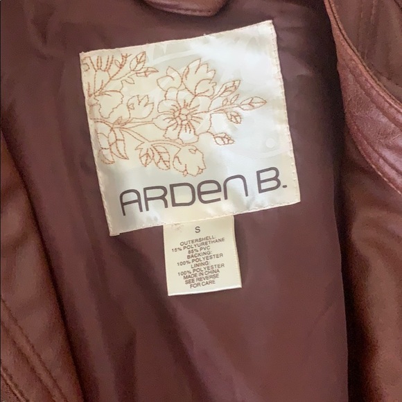 Arden B Dark Brown Jacket size small - Picture 2 of 4